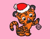 Tigre navideño