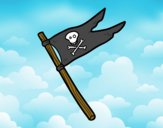 Una bandera pirata