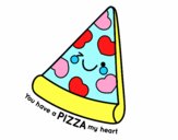 You have a pizza my heart