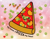 You have a pizza my heart