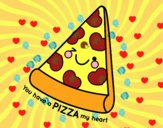 You have a pizza my heart