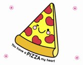 You have a pizza my heart