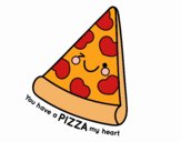 You have a pizza my heart