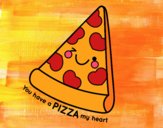 You have a pizza my heart