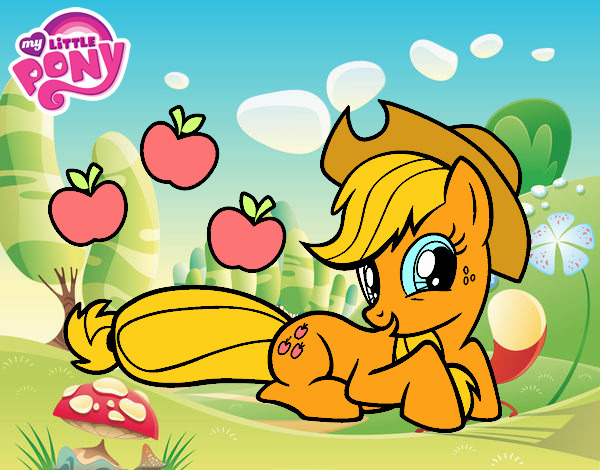 Applejack y sus manzanas