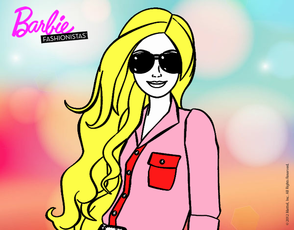 Barbie con gafas de sol