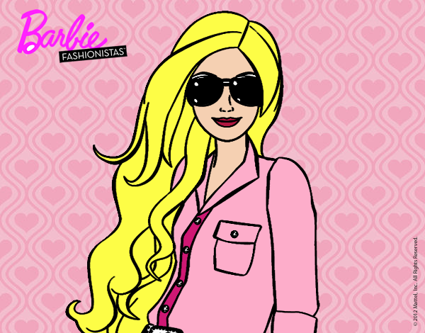 Barbie con gafas de sol