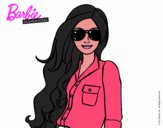 Barbie con gafas de sol