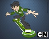 Ben 10 skateboard