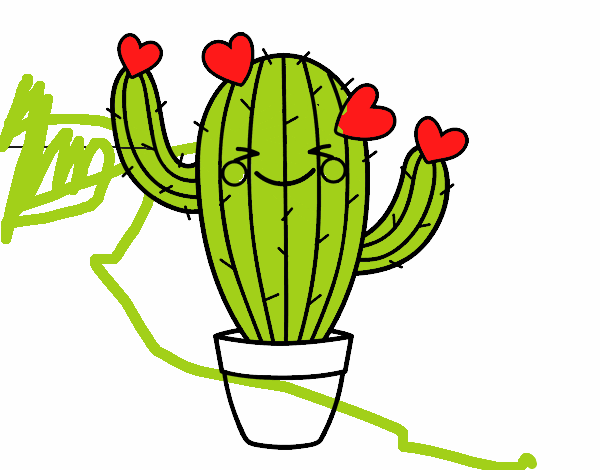 Cactus corazón