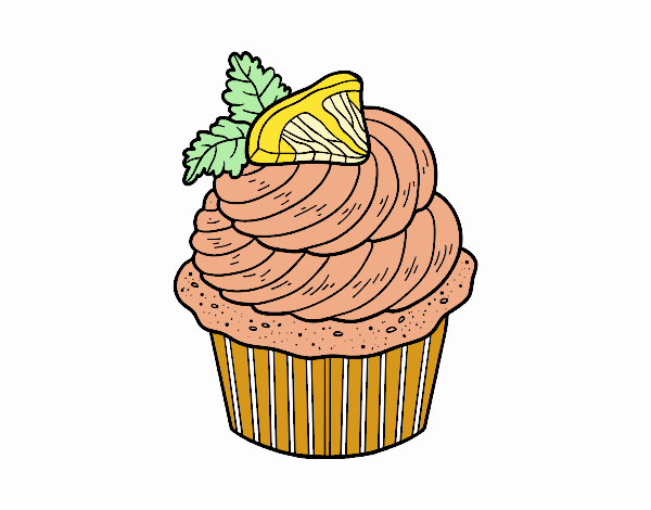 Cupcake de limón