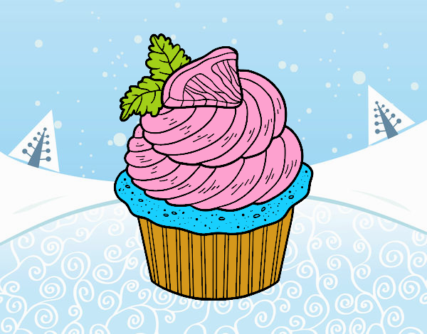 Cupcake de limón