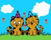 Gatos de cumpleaños