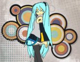 Hatsune Miku vocaloid