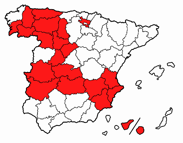 Las provincias de España