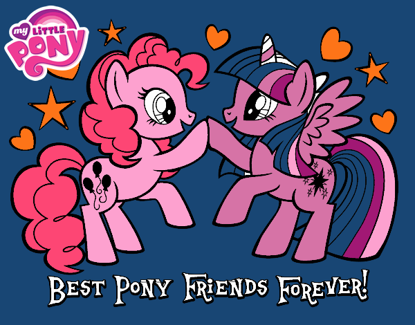 Mejores Pony Amigas para siempre