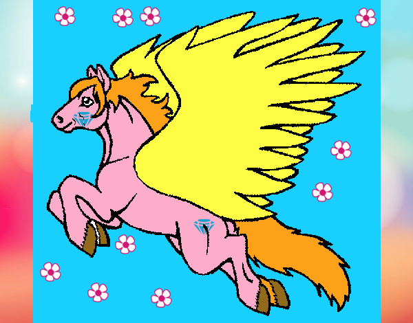 Pegaso volando 1