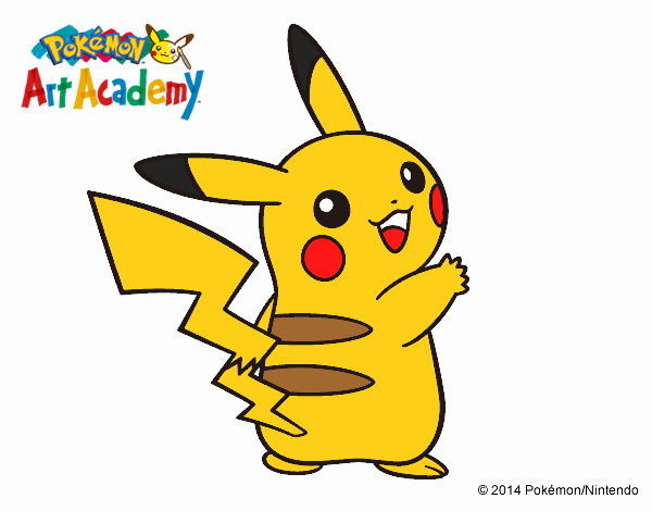 Pikachu de espaldas