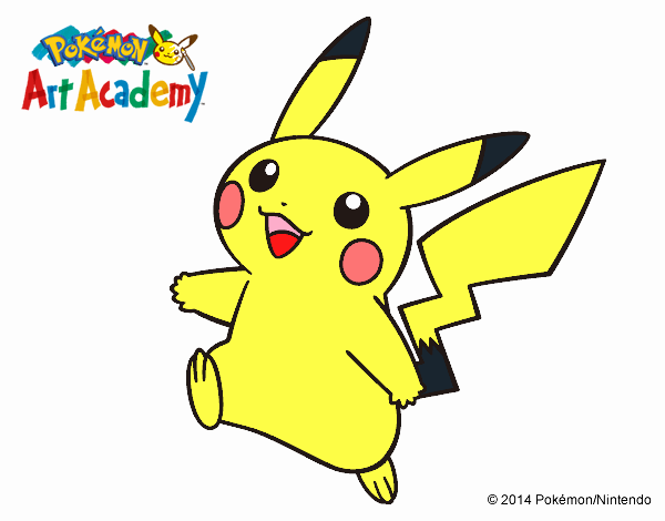 Pikachu en Pokémon Art Academy