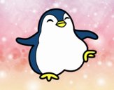 Pingüino bailando