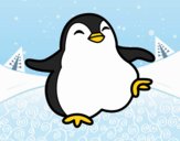 Pingüino bailando