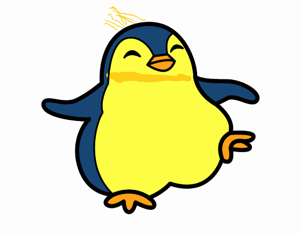 Pingüino bailando