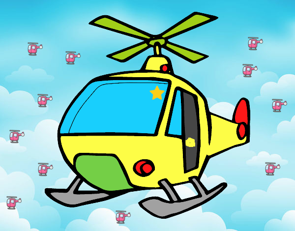 Un Helicóptero