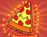 You have a pizza my heart