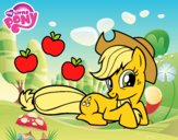 Applejack y sus manzanas