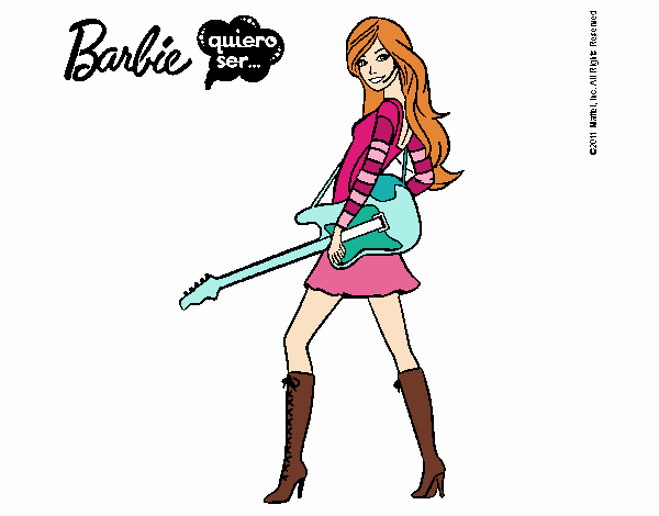 Barbie la rockera