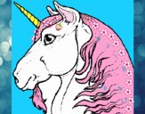 Cabeza de unicornio