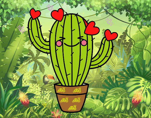 Cactus corazón