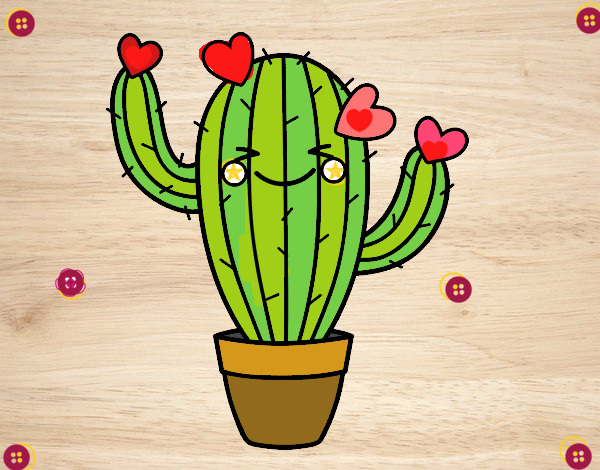 Cactus corazón