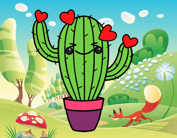 Cactus corazón