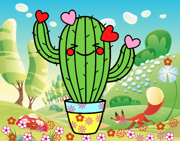 Cactus corazón