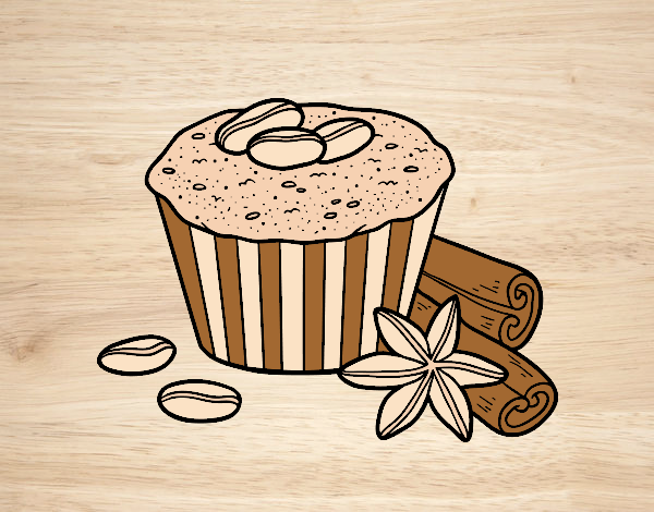 Cupcake de café