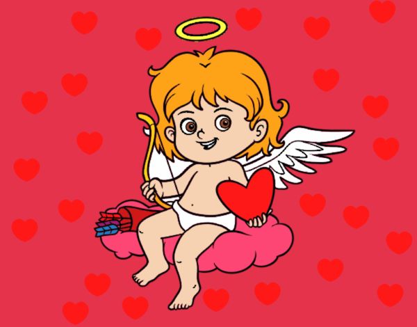 Cupido en una nube