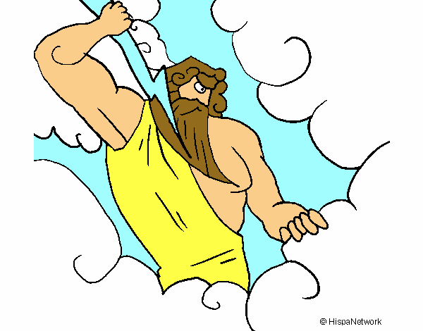 Dibujo de Dios Zeus pintado por en  el día 29-04-21 a las  18:33:06. Imprime, pinta o colorea tus propios dibujos!