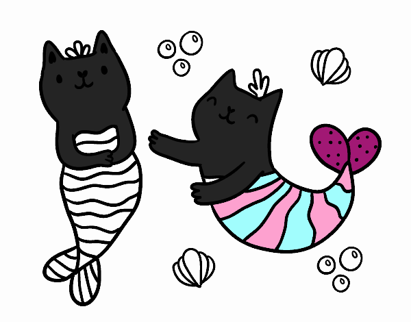 Gatos sirena