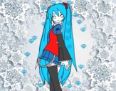 Hatsune Miku vocaloid