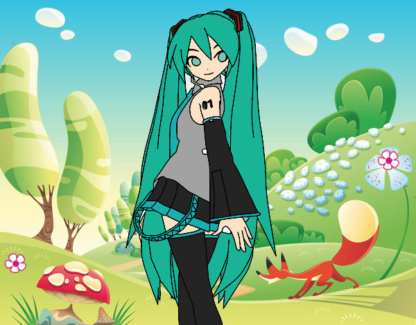 Hatsune Miku vocaloid