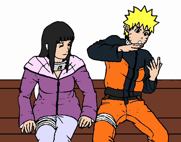 Hinata y Naruto