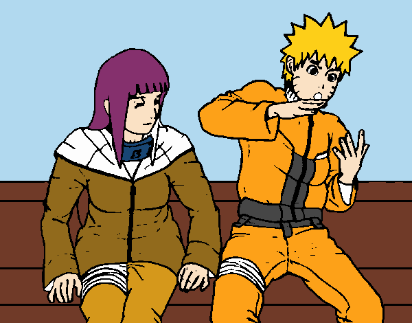 Hinata y Naruto