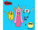 Jake, Princesa Chicle y Finn