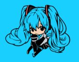 Miku Chibi vocaloid