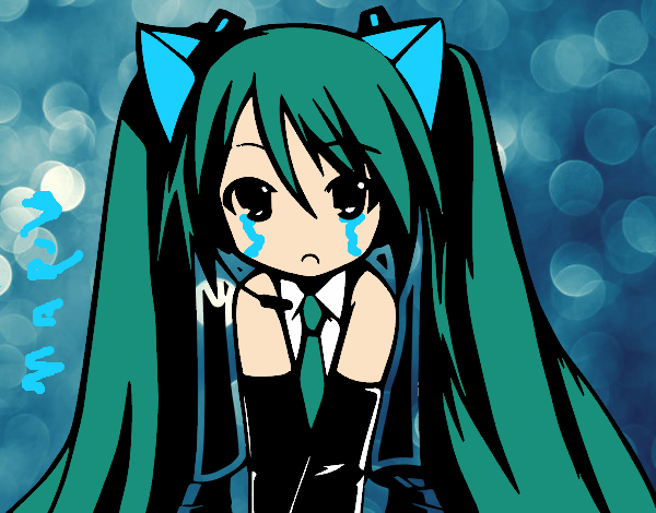 Miku triste 