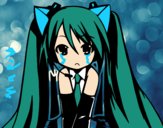 Miku triste