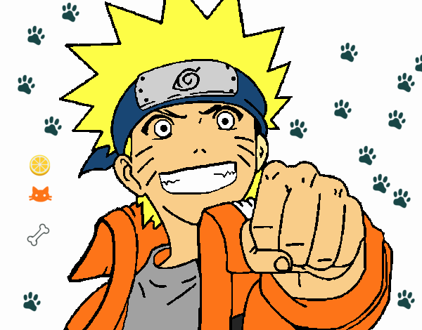 Naruto alegre