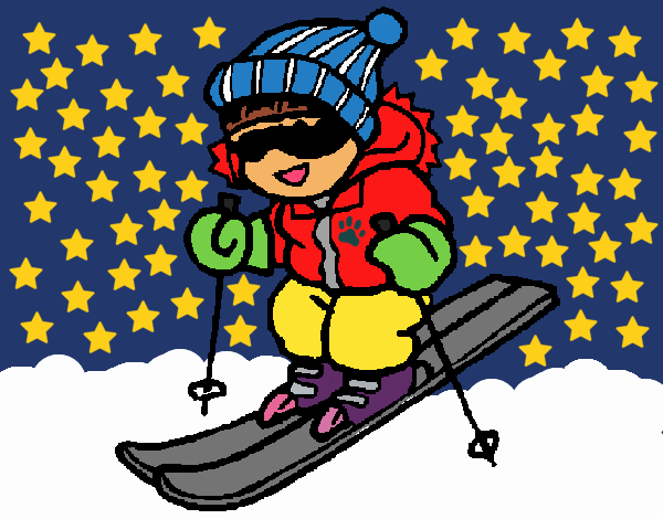 Esquiando con las estrellas