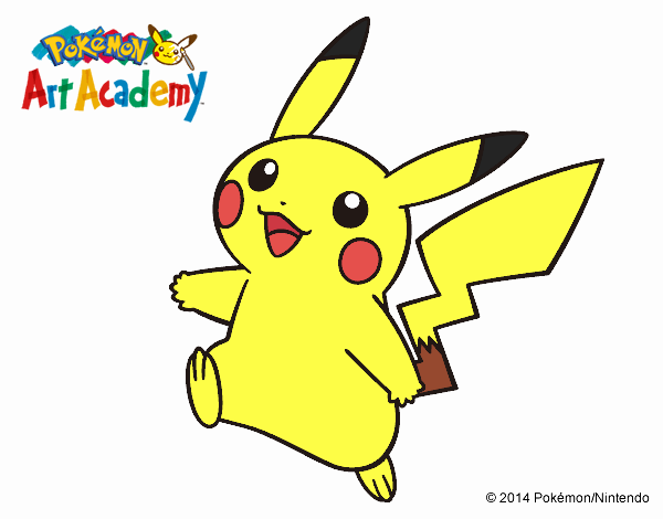 Pikachu en Pokémon Art Academy